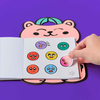 Omy Montessori Çıkartma & Boyama Kitabı Emotions