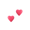 Tres Jolie Lollie Kalp Klips Küpe Pembe