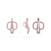 Matchstick Monkey Silikon Diş Kaşıyıcı Monkey Pembe