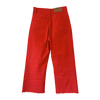 Beymen Club Kırmızı Yüksek Bel Wide Leg Kot Pantolon - 26