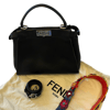 Fendi Peekaboo Soft Siyah Çanta