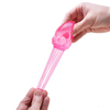 NeeDoh Jelly Squish Stres Topu | Simli Denizanası Squishy Oyuncak Pembe