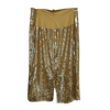 Nihan Peker Payetli Gold Midi Etek - 44/46