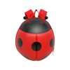 Supercute Ladybug Sırt Çantası Kırmızı