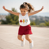 Midu & Fun Summer Bites Beyaz Atlet