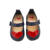 İpobomi Heart Kız Bebek Deri Patik