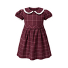 First of July Juliette Burgundy Elbise