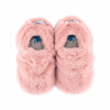HopfrögFurry Furry Barefoot Patik Pembe Kürk
