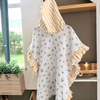Asu Baby Lemonita Organik Pamuk Fırfırlı Müslin Panço