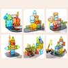 Mideer Renkli Magnetic Tiles Küçük Mimar