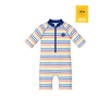Daring Littles UV Korumalı UPF 50+ Çizgili Bebek Tulum Wonder Lines Koleksiyonu