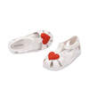 Mini Melissa Hip Heart Ballerina Bb Çocuk Babet | Beyaz