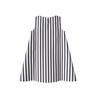 Midu & Fun Fresh Stripe Lacivert Elbise
