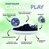 Hopfrög Smart Walker Recycled Canvas Barefoot Çocuk Ayakkabı Eco Lacivert