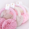 Mini & Kids Peluş Kulaklık Pudra