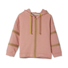 JayJayJumpie 3'ü Bir Arada Dönüşebilir Hoodie Çıkarılabilir Dirsek Parçalı Kapüşonlu Çocuk Sweatshirt | Pembe