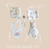 Asu Baby Pastel Rainbow Organik Pamuk Hediye Bebek Kiti