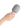 Mob 5 Farklı Eğlenceli Ses Efektli Karaoke Mikrofon ve Bluetooth Hoparlör Mavi