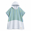 Asu Baby  Green Blue Retro Müslin Panço