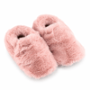 HopfrögFurry Furry Barefoot Patik Pembe Kürk