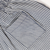 Beetle Beez Happy Stripes Çizgili Dokuma Baggy Pantolon İndigo Mavi