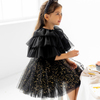 Mini Celebrities Black Sparkle Cotton Set
