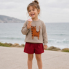 Midu & Fun  Kitty Mood Bej Sweatshirt