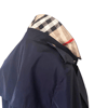 Burberry Lacivert Trençkot - L