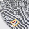Beetle Beez Happy Stripes Çizgili Dokuma Baggy Pantolon İndigo Mavi