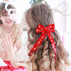 Mini & Kids Kadife Fiyonk Toka Red Bow