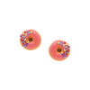 Tres Jolie Lollie Donut Klips Küpe Pink