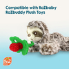RaZbaby RaZberry Silikon Diş Kaşıyıcı | Kırmızı