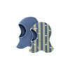 Asu Baby & Kids Doggy Blue Cozy  Çift Taraflı Balaklava