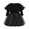 Mini Celebrities Black Sparkle Cotton Set