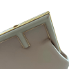 Fendi Beige Deri Medium Çanta