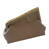 Fendi Beige Deri Medium Çanta