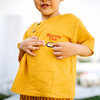 Kiraz Kids Morning Club Yumurta Nakış Detaylı Müslin Set Sarı