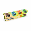 Childgen Play Dough 4'lü Eco Cup Oyun Hamuru Seti 125 gr x 4 (kahverengi, mavi, turuncu, yeşil)