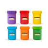 Childgen Play Dough Süper Yıkanabilir 6'lı Parmak Boya Seti 6x50 gr