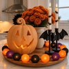Boule de Petite Halloween Glow Pumpkin Plum & Midnight