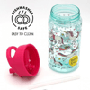 Tyrell Katz Tritan Tutmalı Pipetli Matara 400 ml Unicorn