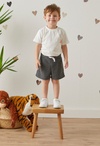 Baby Joko Gri Renkli Hello Summer Waffle Takım