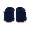 Baby on the Go Blue Velvet Patik