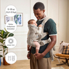 BabyBjörn 2'li Set Begin Ana Kucağı & Kanguru Hold Woven Sand Grey