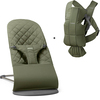 BabyBjörn 2'li Set Bliss Ana kucağı & Kanguru Mini Woven Dark Green