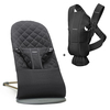 BabyBjörn 2'li Set Bliss Ana Kucağı & Kanguru Mini Woven Black