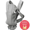 BabyBjörn 2'li Set Bliss Ana kucağı & Kanguru Mini 3D Jersey Light Grey