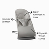 BabyBjörn Balance Soft Ana Kucağı Woven Jersey Tri-Fabric Light Gray