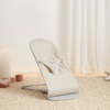 BabyBjörn Balance Soft Ana Kucağı Woven Jersey Tri-Fabric Light Beige & Bumprider Connect³ Bebek Arabası Black-Sand- Yan Düzenleyici Çanta