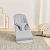 BabyBjörn Bliss Ana Kucağı Petal Woven Grey & Bumprider Connect³ Bebek Arabası Black-Grey & Yan Düzenleyici Çanta